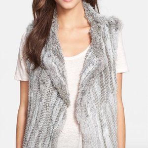 Joie Real Rabbit Fur Vest